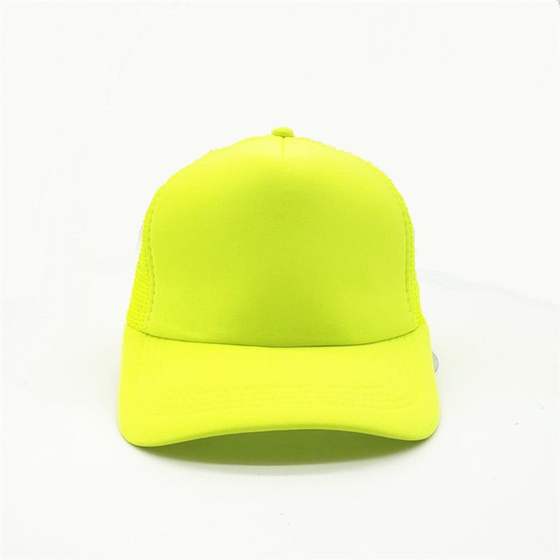 Unisex Billiger 5 Panel Trucker Für Erwachsene Sommer Net Baseball Cap Männer Frauen Blank Mesh Einstellbare Sonnenhut Visier_voghion.com