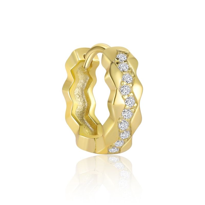 Gioielli e accessori in argento sterling, orecchini alla moda con zirconi intarsiati, leggeri e di lusso, super flash, per donna, set semplice e versatile, orecchini squisiti_voghion.com