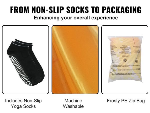 VEVOR Aerial Yoga Hammock & Swing, 5.5 Yards, Aerial Yoga Starter Kit With 100gsm Nylon Fabric, Full Rigging Hardware & Easy Set-up Guide, Antigravity Flying For All Levels Fitness Bodybuilding, Gold_voghion.com