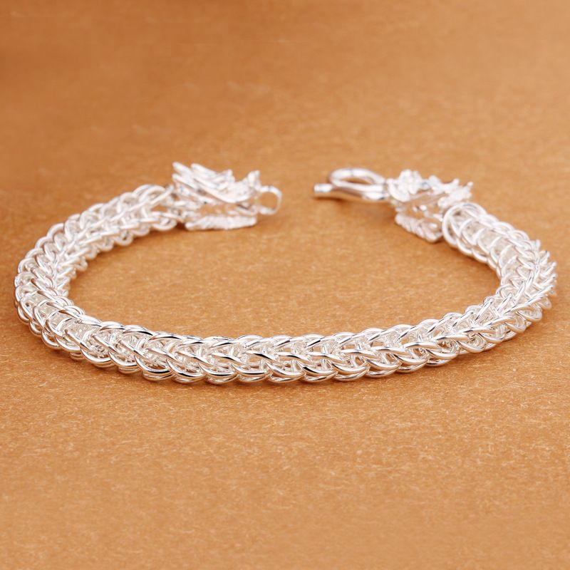 Bracciale da uomo con catena a lanterna e testa di drago, alla moda, hip-hop, alla moda, di alta qualità, regalo per fidanzato._voghion.com