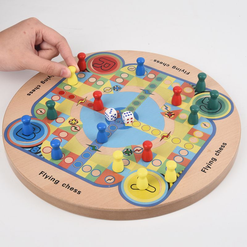 Gobang Non-toxic Family Game Environment Friendly Combo Game With Chess Ludo Chinese Checkers Toys For Kids_voghion.com
