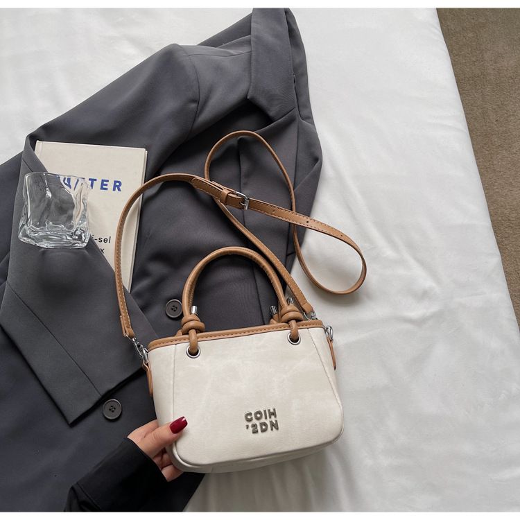 Borsa a secchiello da ufficio, piccola, casual, versatile, di alta qualità, per le donne, stile coreano, 2025_voghion.com