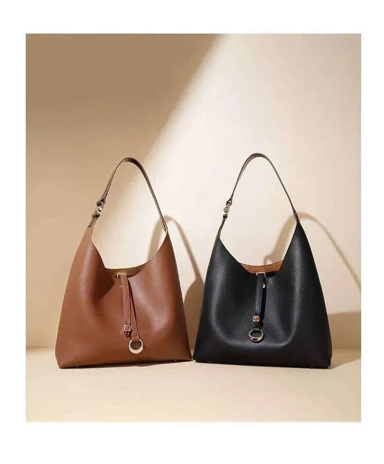 Borse firmate, nuove, di grande capacità, da tenere a mano sotto le ascelle, alla moda femminile, retrò, a tracolla, per pendolari_voghion.com