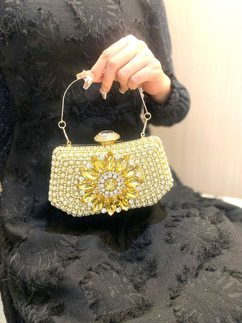 Nouvelle mode incorporant l'eau Flash diamant poche robe de Banquet de mariage sac de soirée_voghion.com