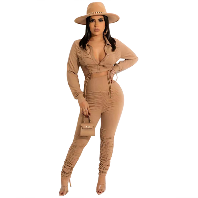 Damen-Sets, temperamentvoll, sexy Stil, modisch, lässig_voghion.com