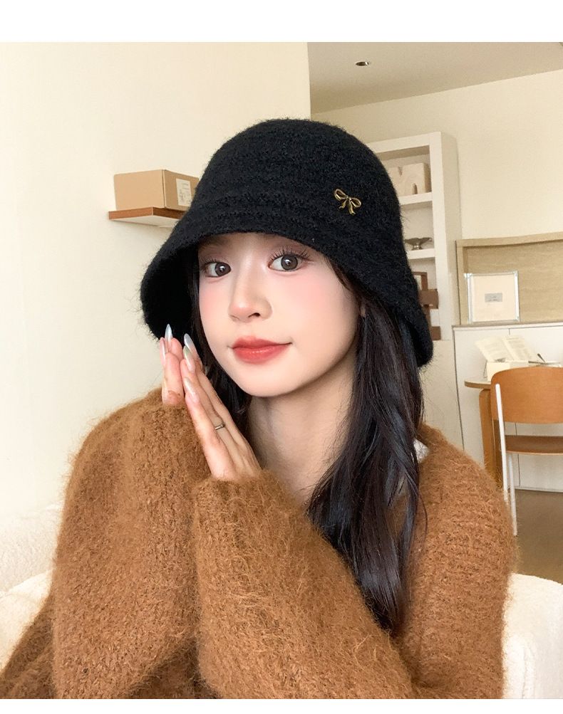 2025 Fall/Winter New Women's Bucket Hat Stylish And Versatile_voghion.com