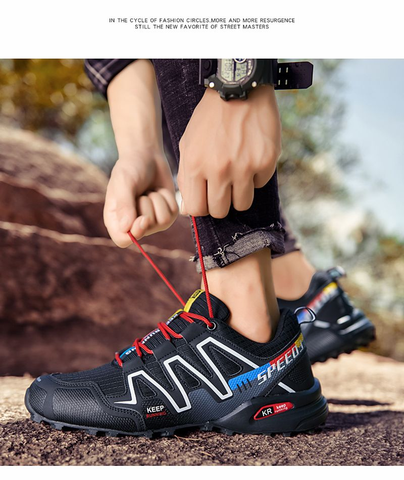 Men's Large Size Trendy Outdoor Trail Running Personality Fashion Casual Men's Hiking Shoes_voghion.com