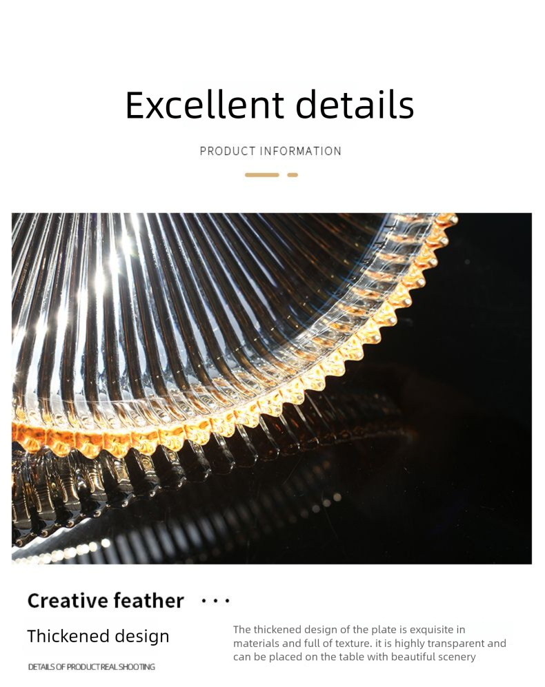 Nordic Stil Kristall Glas Obst Hause Wohnzimmer Kaffee Tisch Kreative Licht Große Kapazität Snack Candy Platte_voghion.com