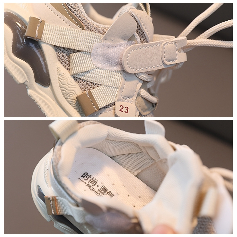 XUANMU copii pantofi sport moda plasă respirabil băieți adidași primăvară toamnă copii fete pantofi de alergare în aer liber X0020_voghion.com