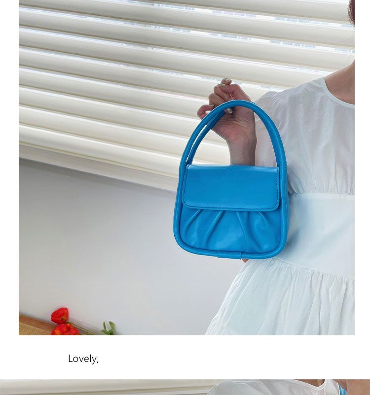 Bouteille à soupe froissée pour femmes, nouvelle Texture 2024, Design Unique, sac à bandoulière polyvalent à une épaule_voghion.com
