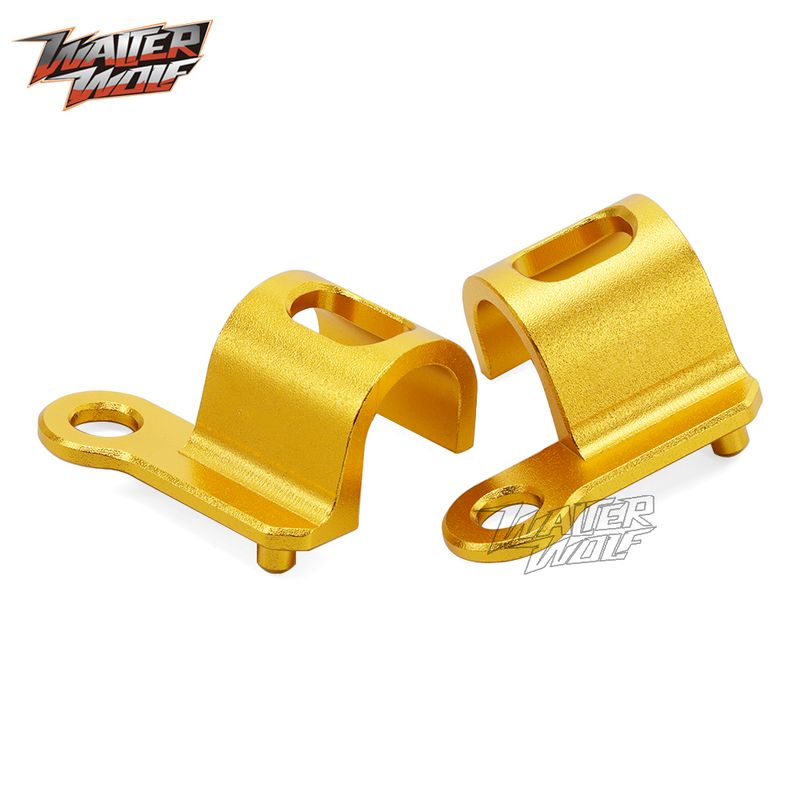 Morsetto tubo freno posteriore per SUZUKI DR-Z250 DRZ400 DR650 RM125 RM250 RM-Z250 RMZ450 es Fi Guida Clip DRZ DR RM RMZ 125 250_voghion.com