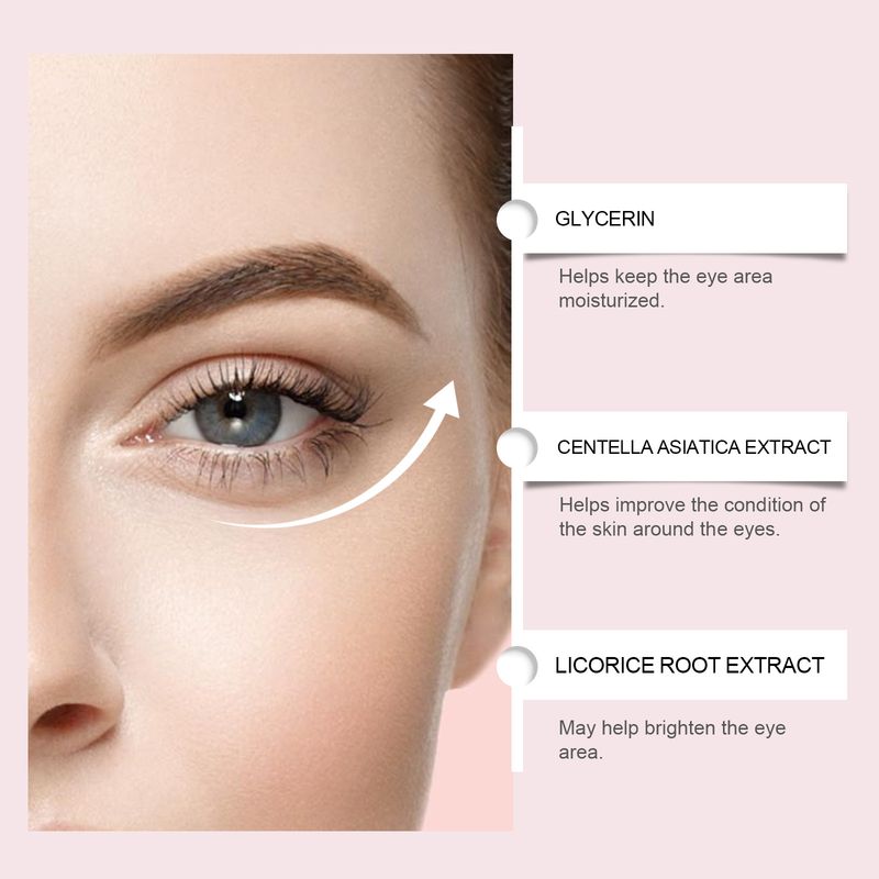 EELHOE Eye Mask, Daily Care For The Skin Around The Eyes, Moisturizing And Comfortable, Naturally Shiny And Easy To Absorb Eye Patch_voghion.com