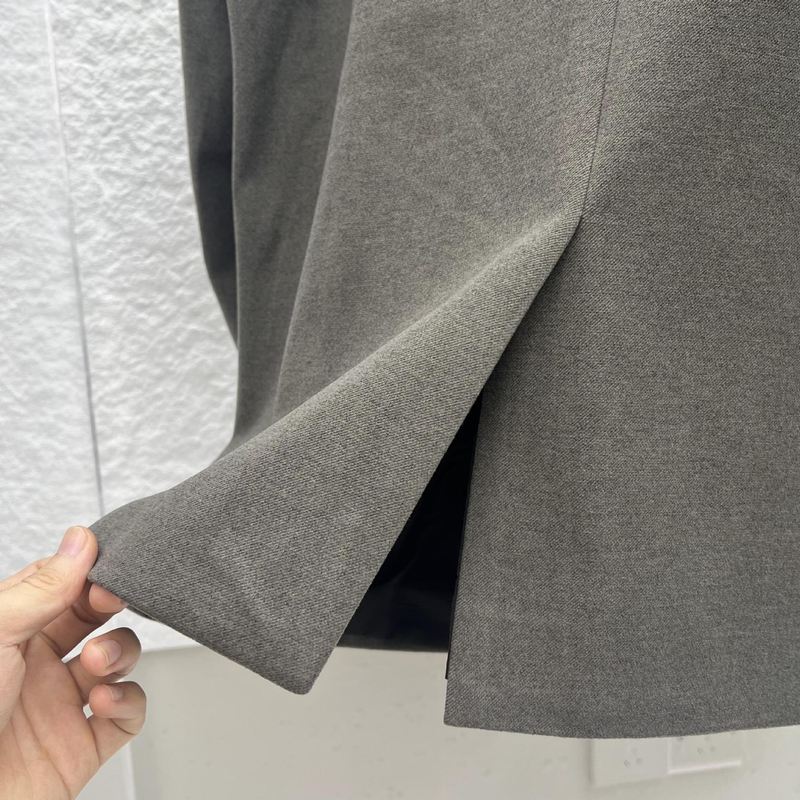 Nengmeng High-End koreanesch Versioun vum Wollanzug Top Single West Loose Verdickte Kostüm Männer Formal Kostümjacket_voghion.com