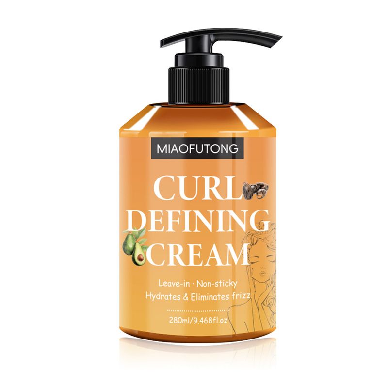 Crema para rizar, peinado elástico, hidratante, no endurece, sin lavado, elastina_voghion.com
