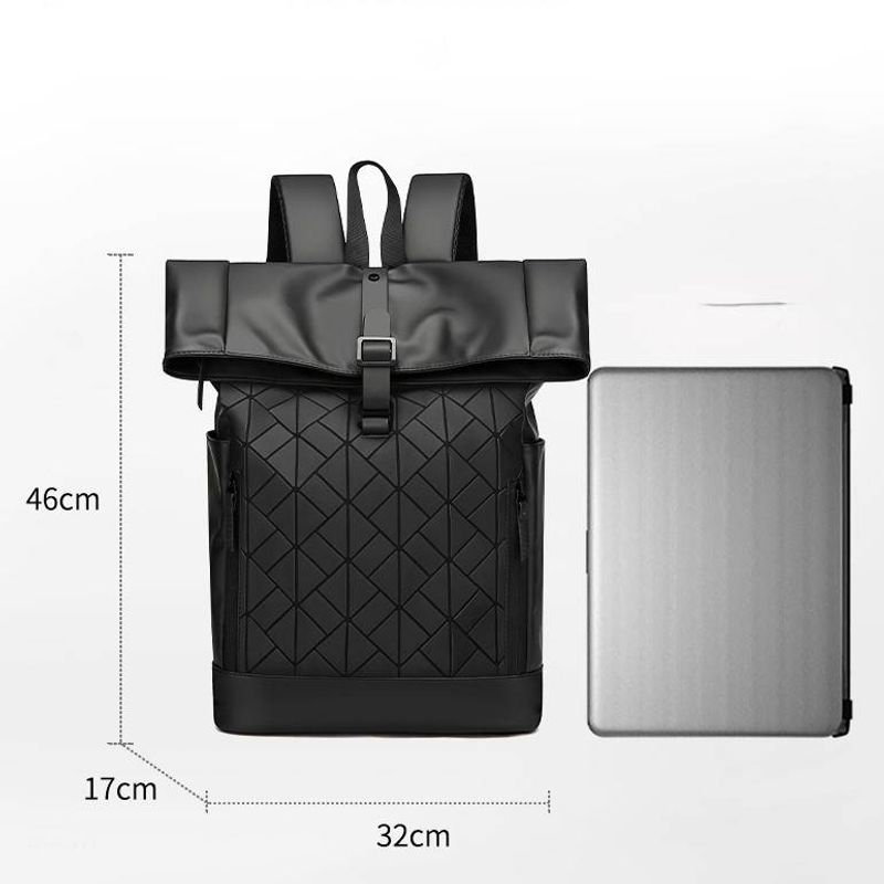 Multifunktionaler Rucksack aus Leder mit großer Kapazität, Unisex, für Geschäftsreisen, Sport_voghion.com