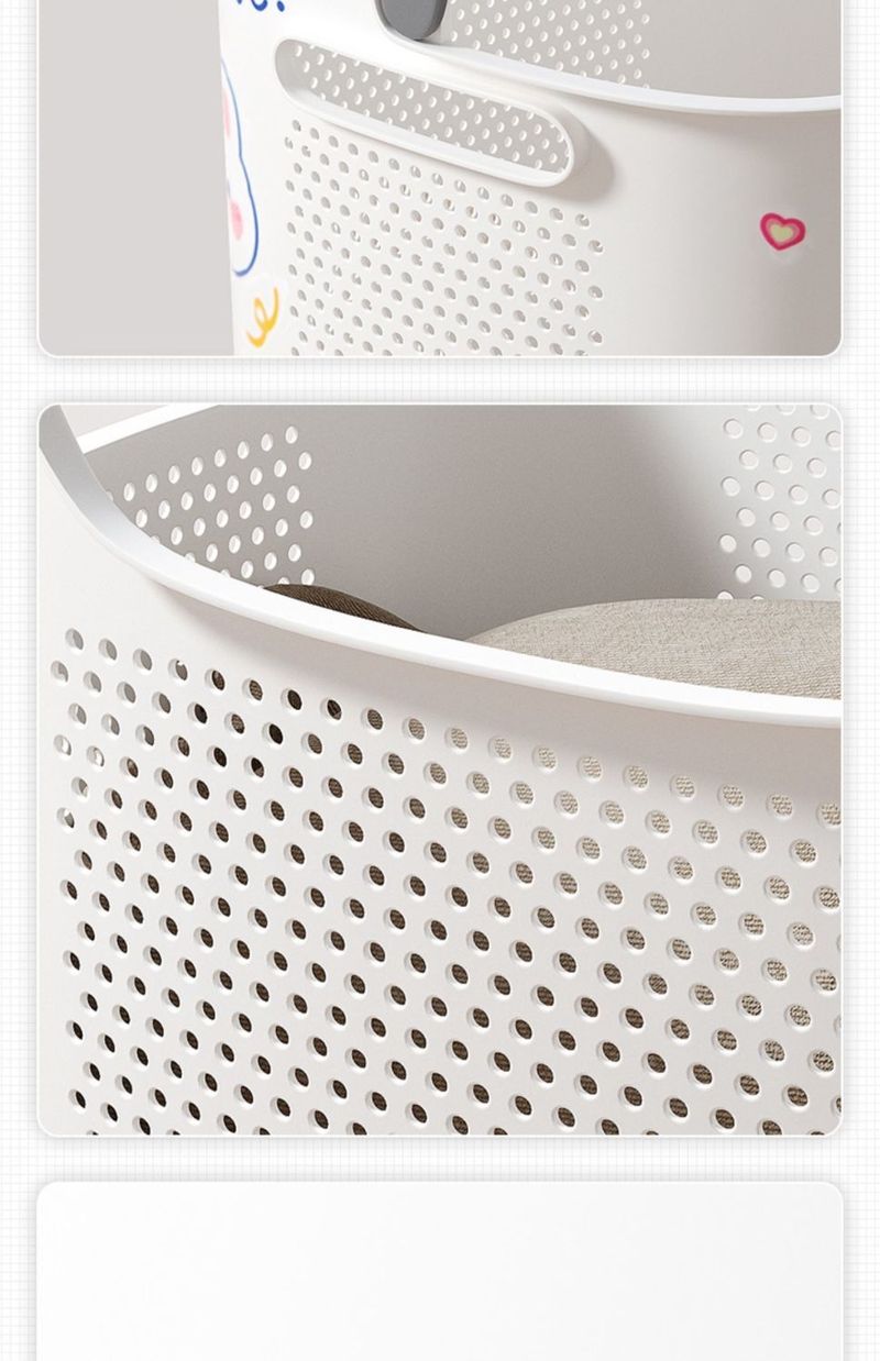 Cestino portaoggetti per vestiti da bagno in stile celebrità, stile doccia, grande capacità, per la casa e per la casa_voghion.com