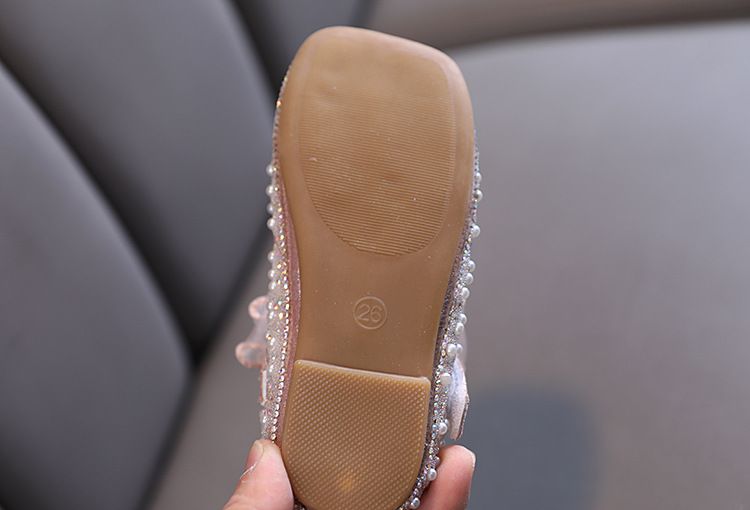 Version Mädchen Kleine, Mittlere Und Große Kinder Prinzessin Einzelne Schuhe Leder Schuhe Tanzschuhe Performance Schuhe_voghion.com