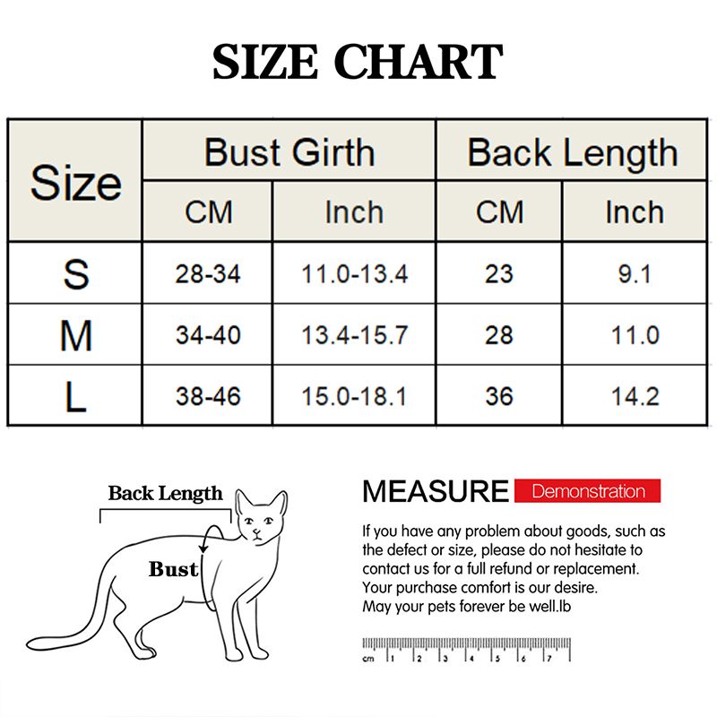 Vest For Small And Medium Dogs, Recovery Clothing, Puppy Jumpsuit, Kitten Sterilization Suit, Cat Supplies By PawParty Store_voghion.com