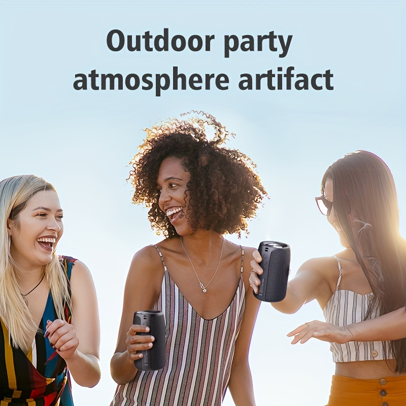 ZEALOT S32 5W Wireless Speakers, Outdoor Portable Subwoofer Speaker, Wireless Speaker, Dual Pairing,1800mAh Battery, 8 Hours Playtime Loud Stereo, Bo_voghion.com