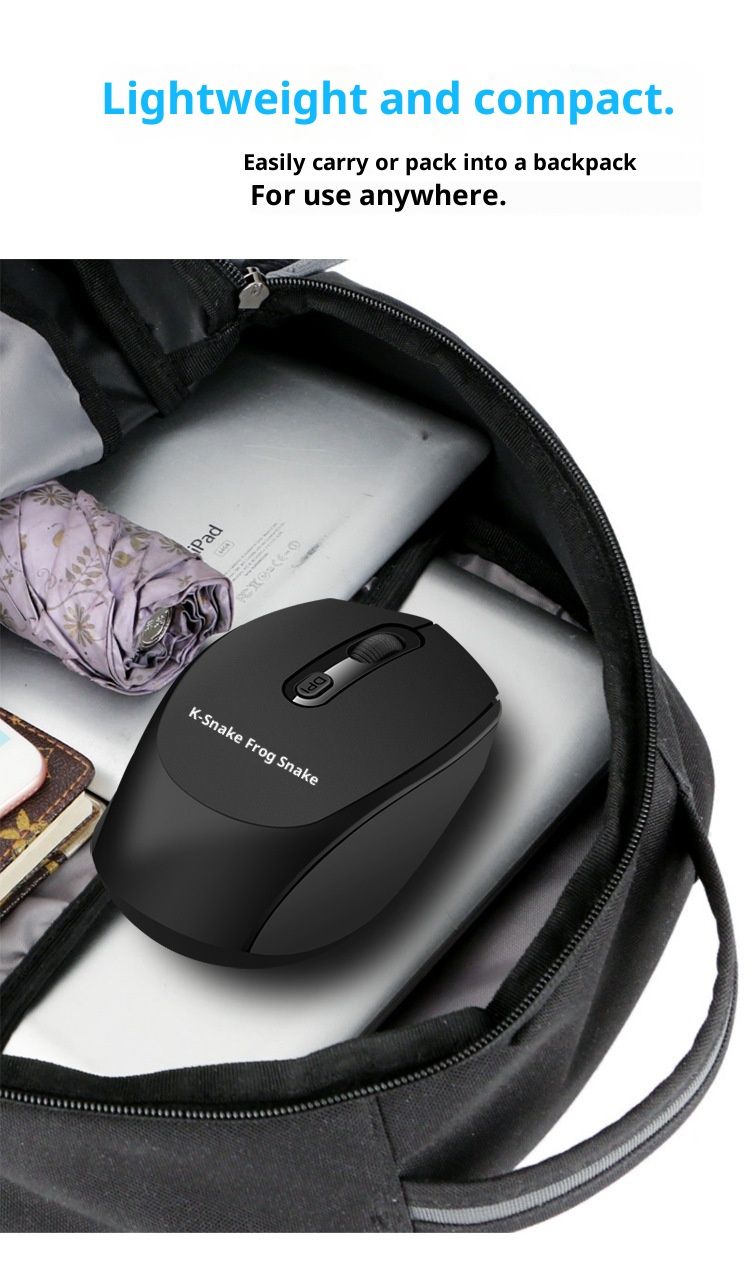 Digitex Digitex Viper W500 Wireless Mouse Office Home Gaming White Desktop Laptop 2.4G Optical Silent_voghion.com