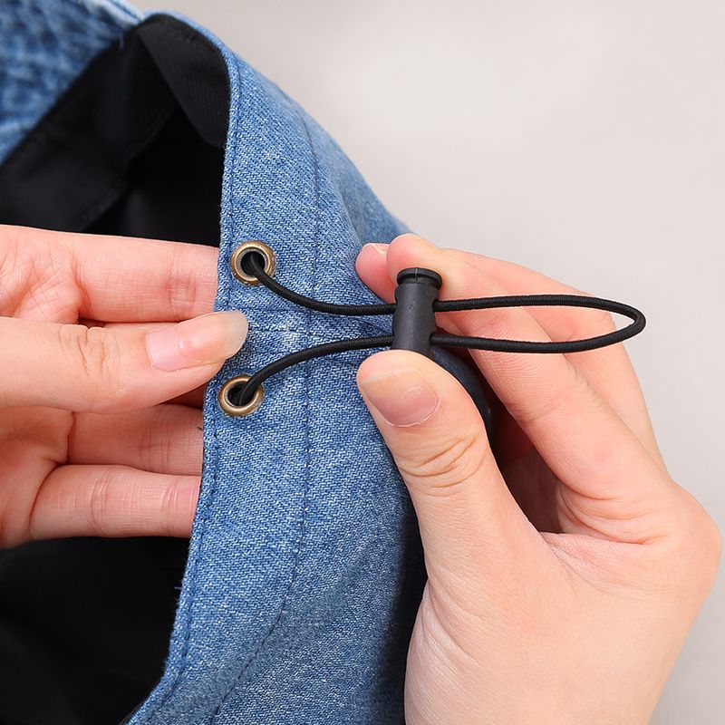 Fisherman Cap Hat Washed Cowboy Portable Wide Brim Sun Protection Hats Summer Quick-drying Visors Adjustable Drawstring_voghion.com