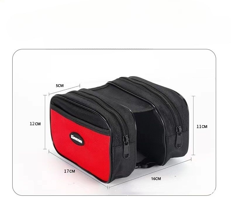 Frame Mountain Road Bike Phone Bicycle Front Hanging Waterproof Storage Bag_voghion.com