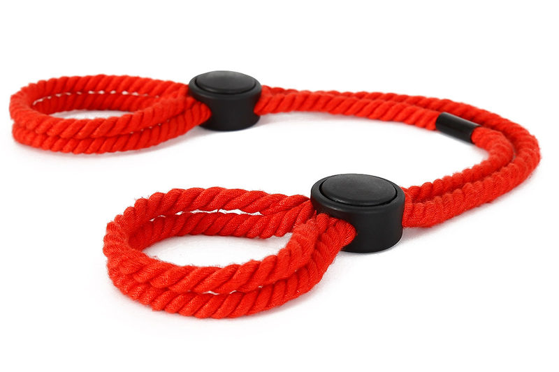 Manette in corda di cotone, manette per caviglie, restrizioni, braccialetti bondage, BDSM, giocattoli sessuali per adulti, per coppie esotiche_voghion.com