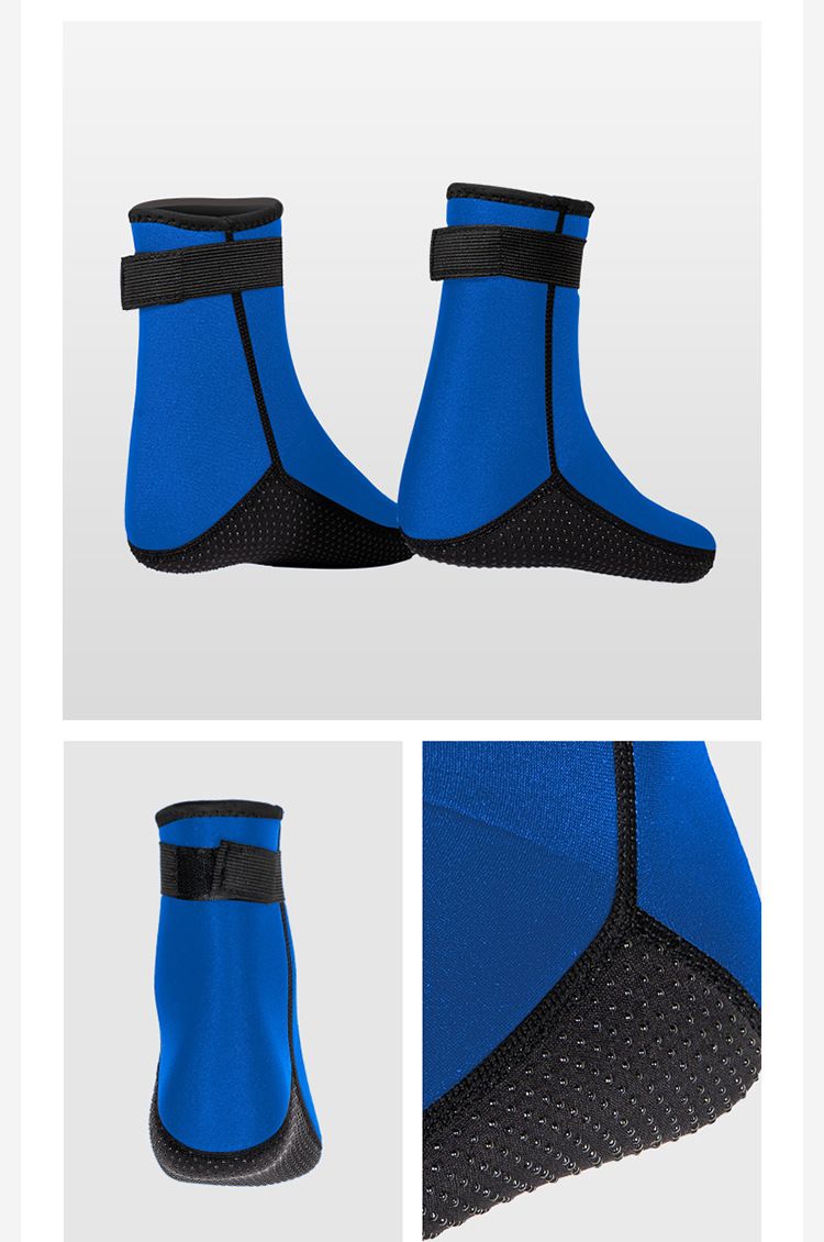3mm Diving Socks Non Slip Wear Resistant Beach Socks Thick Warm Winter Swimming Adult Surfing Wading Long Tube Snorkeling Socks_voghion.com