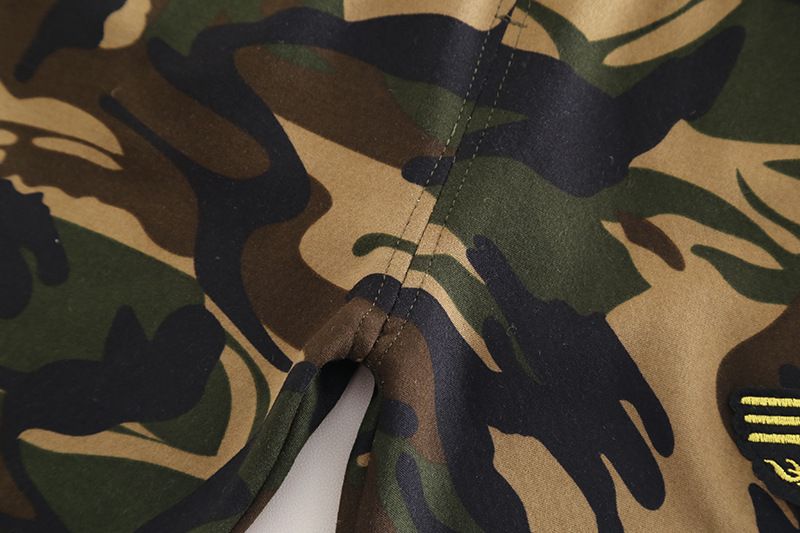 Boys' Western Style Cool Handsome Camouflage Children's Clothing 2025 New Baby Spring And Autumn Set Trend_voghion.com