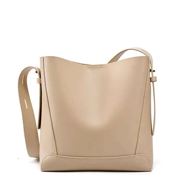 Designer 2025 Damen Split Leder Eimer Weibliche Pendler Einkaufen Messenger Taschen Verstellbarer Schultergurt Frauen Casual_voghion.com