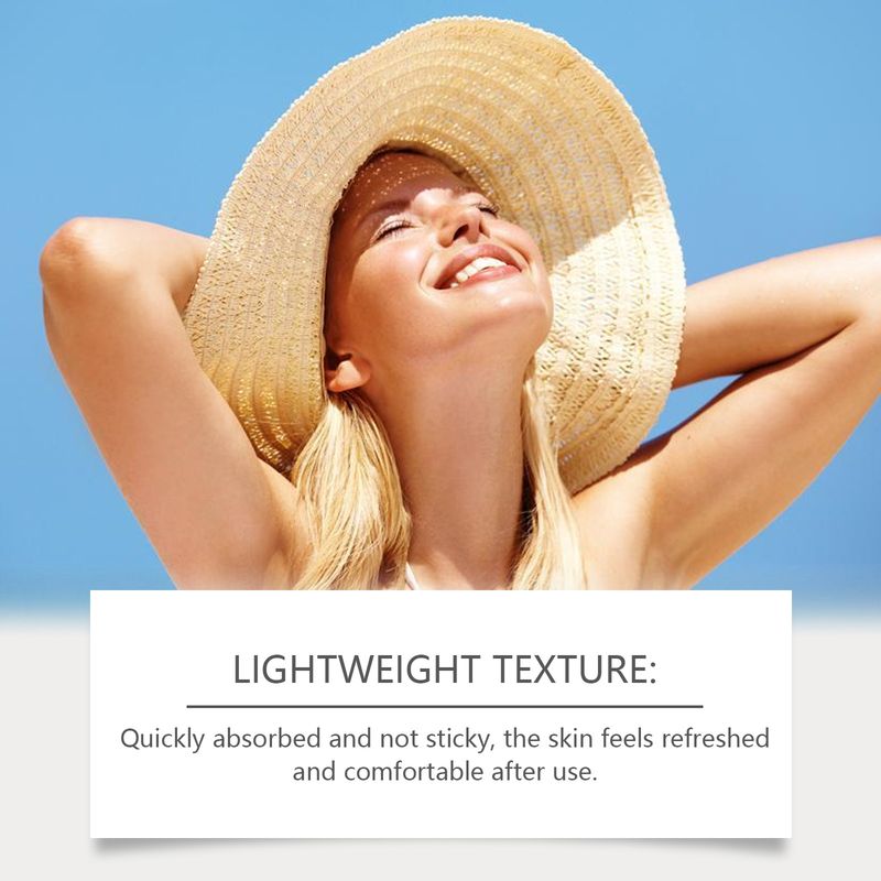 2025 Body Summer Outdoor Isolation hidratáló, frissítő, nem zsíros, világosító védőkrém_voghion.com
