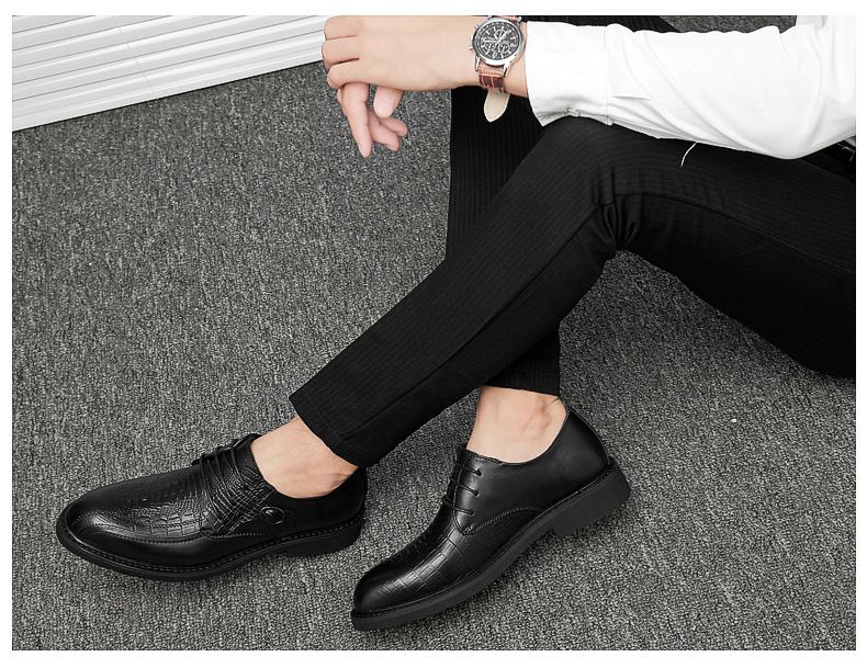 Lederschuhe für Herren, Obermaterial, Freizeitschuhe, Business-Schuhe für Herren_voghion.com