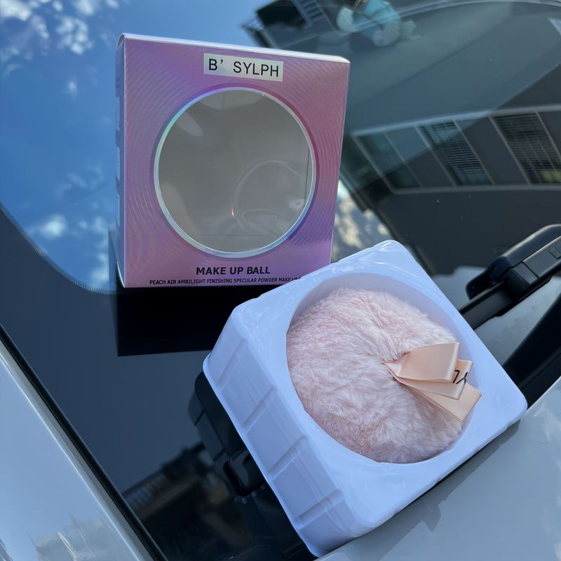 Bronzers & Highlighters New Velvet High Gloss Shiny Powder Puff Fine Glitter Setting Powder To Brighten The Clavicle Body Glitter Highlight Ball_voghion.com