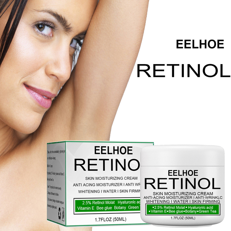 Retinol Whitening Cream voor het geslachtsdeel Verheldert de donkere huid Permanente bleeklotion voor het hele lichaam Onderarm Knie Billen_voghion.com