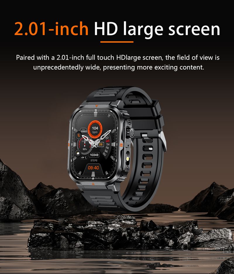 Smart Watch For Men Women With Bluetooth Calling, Voice Assistant, Heart Rate Blood Pressure Oxygen Monitor, Fitness Tracker, Sleep Tracking_voghion.com
