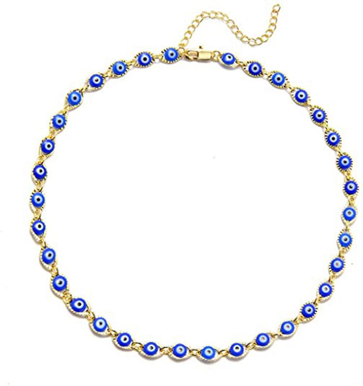 Novo colar com pulseira e tornozeleira do diabo, estilo de rua, moda criativa para casal_voghion.com