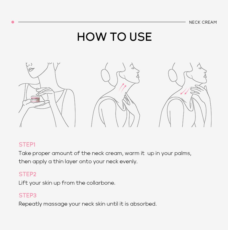 Scrub e trattamenti per il corpo QUIYUM Crema collo 30 g Cura del collo Idratante e illuminante per il tono della pelle Marchio Spot Source_voghion.com