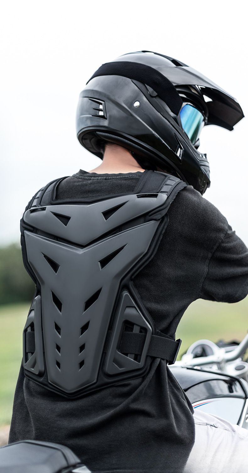 SULAITE Offroad-Motorradjacke, Brustschutz für Fahrer, Racing, Anti-Fall-Rüstung, Schutzausrüstung_voghion.com