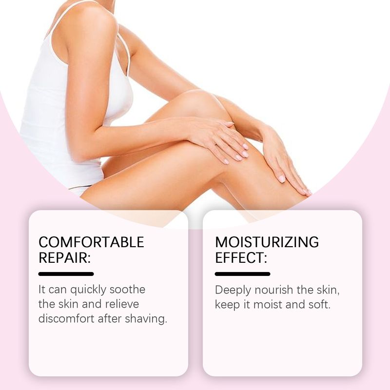 Essenza dopobarba depilatoria Hoygi, idratante delicato per una soluzione delicata e morbida per la cura della pelle._voghion.com