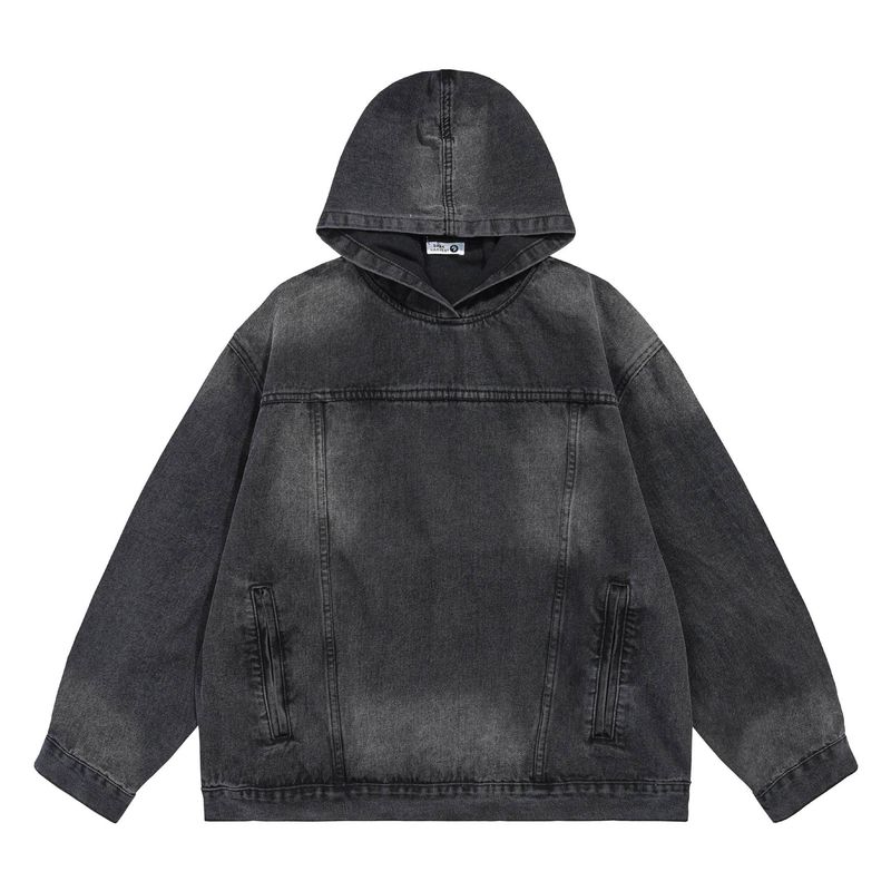 Nova jaqueta de trabalho retrô de outono e inverno com design de pulôver, blusa jeans, jaqueta masculina casual e de alta qualidade_voghion.com