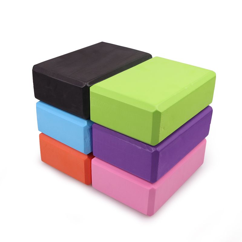 EVA Gym Blocks Foam Brick Training Exercise Fitness Set Tool Yoga Bolster Pillow Cushion Stretching Body Shaping Yoga Blocks_voghion.com