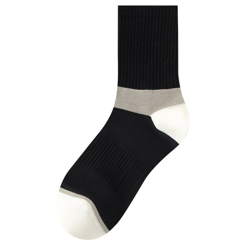 Lange, wadenlange, verdickte Herrensocken für Frühling und Herbst – geruchshemmend, schweißabsorbierend, atmungsaktiv und ideal für den Winter._voghion.com