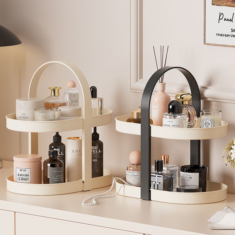 Cosmetics Desktop Office Dresser Skin Care Products Perfume Lipstick Storage Box Sorting Shelf_voghion.com