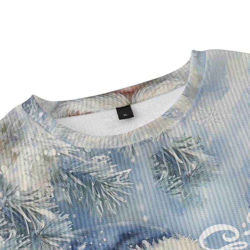 spring and autumn new Christmas 2 casual fashion men's shirt long sleeved round neck ribbed knitted sweater_voghion.com