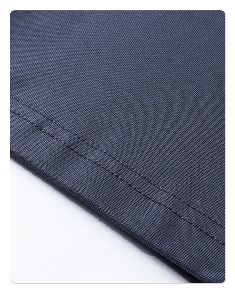 Herrkläder T-shirt Enfärgad Kortärmad Utomhus Solskydd Snabbtorkande Antibakteriell Sval Shorts_voghion.com