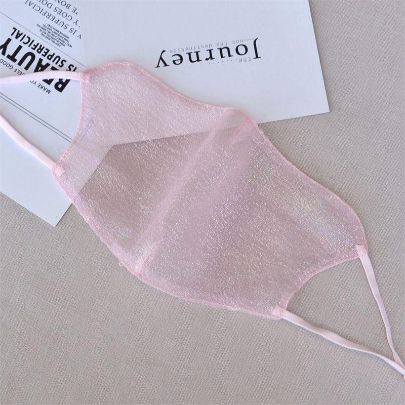 New Summer Tulle Mask Star Mask_voghion.com
