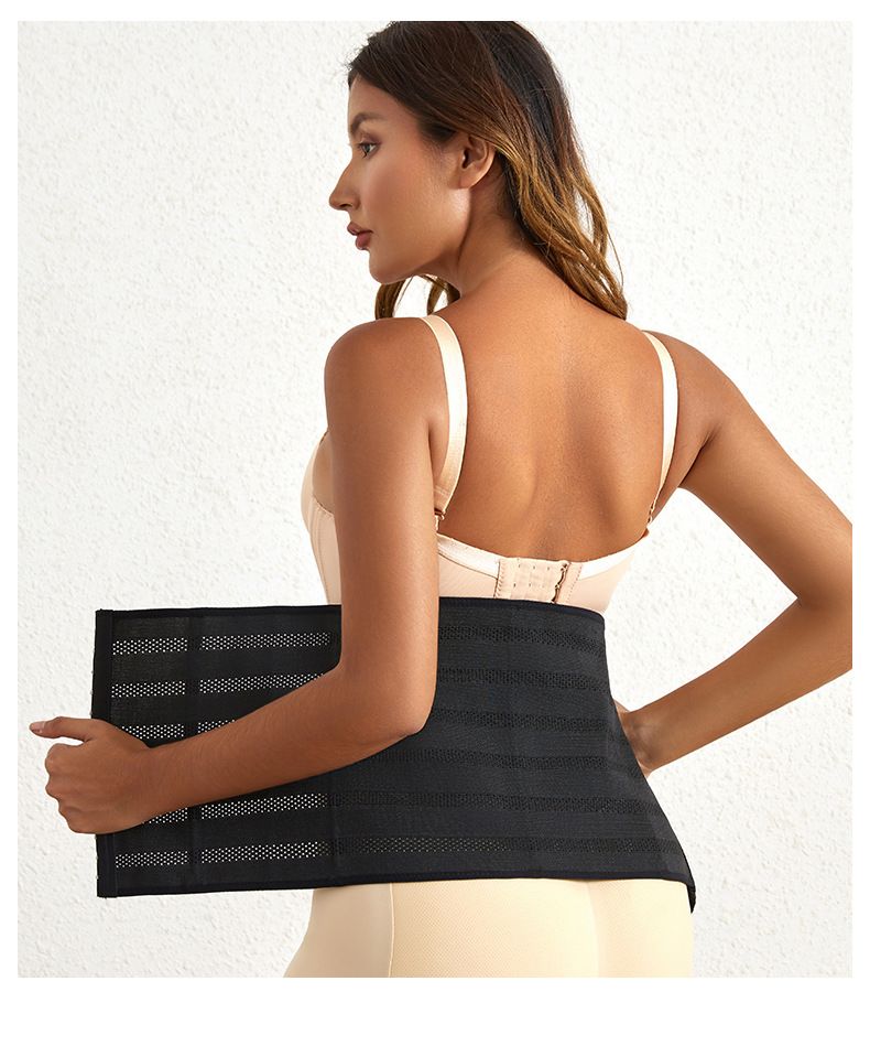 Damen Bauchweggürtel Sport Taille Bauchformungsgürtel Postpartale Körperformung Kleidung Taillenabnehmen Bauchreduzierungsgürtel_voghion.com