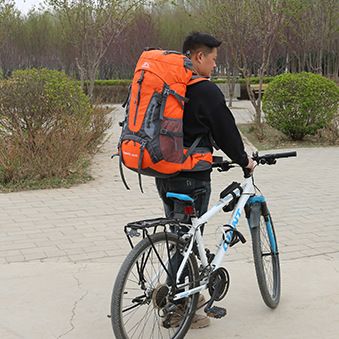 70L Large Capacity Lightweight Mountaineering Bag Men's Travel Backpack With Shoe Compartment Outdoor Travel Backpack_voghion.com