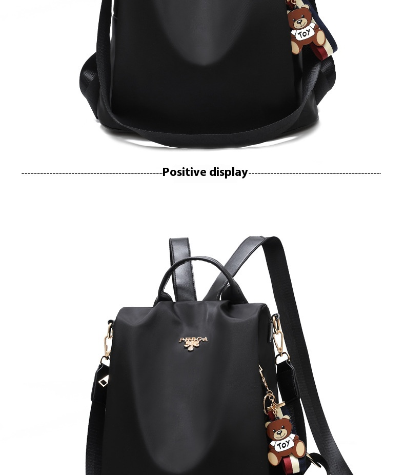Bolsa feminina anti-roubo mochila oxford pano mochilas 2024 primavera nova versão coreana moda grande capacidade mochila de lona_voghion.com
