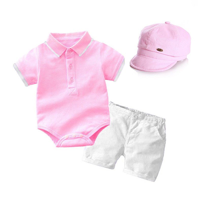 Dziecięcy nowy chłopięcy kombinezon POLO Gentleman + czapka Ubranka dla chłopców i dzieci_voghion.com